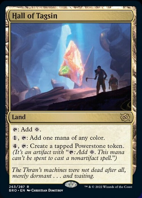 Hall of Tagsin ~ The Brothers' War [ NM ] [ Magic MTG ]