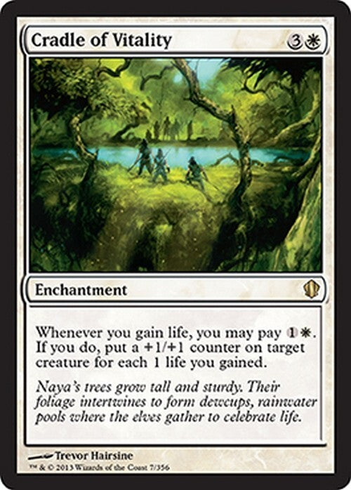Cradle of Vitality ~ Commander 2013 [ EX ] [ Magic MTG ]