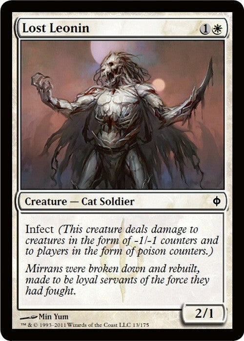 Lost Leonin ~ New Phyrexia [ EX ] [ Magic MTG ]