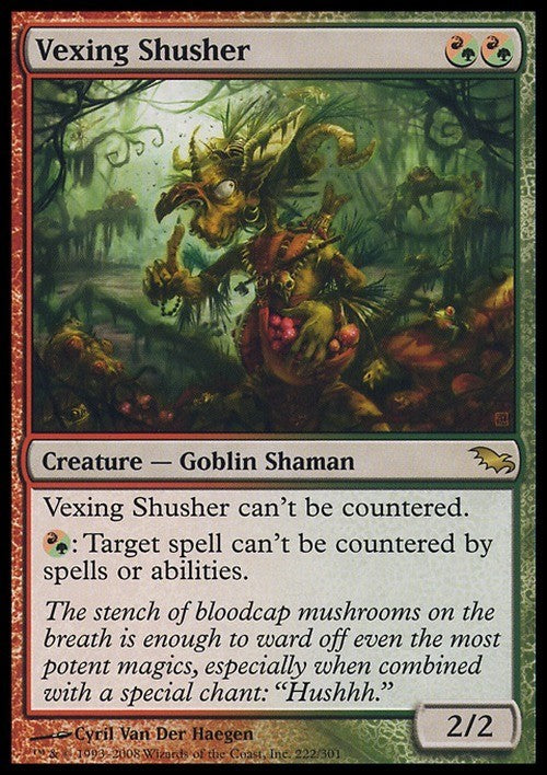 Vexing Shusher ~ Shadowmoor [ EX ] [ Magic MTG ]