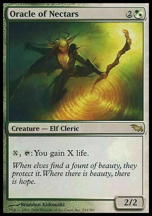 Oracle of Nectars ~ Shadowmoor [ EX ] [ Magic MTG ]