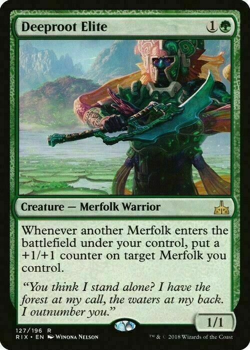 Deeproot Elite ~ Rivals of Ixalan [ NM ] [ Magic MTG ]