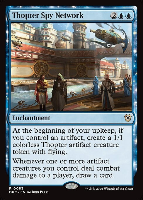 Thopter Spy Network ~ Commander: Aetherdrift [ NM ] [ Magic MTG ]