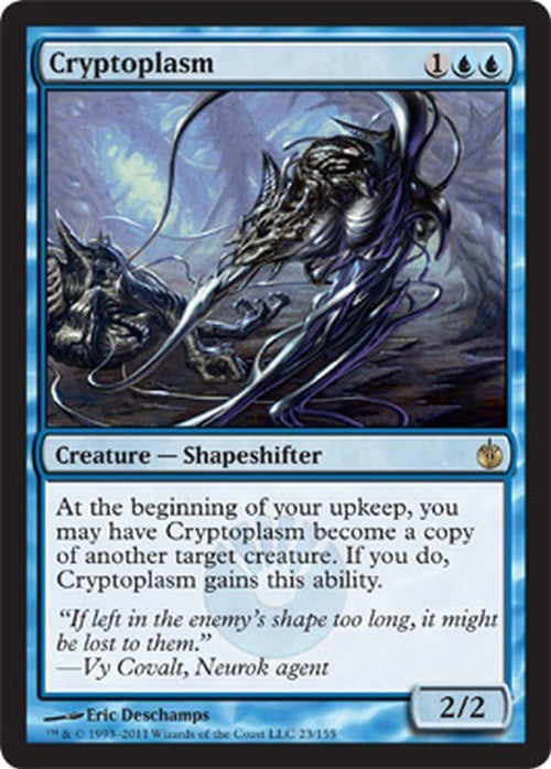 Cryptoplasm ~ Mirrodin Besieged [ EX ] [ Magic MTG ]