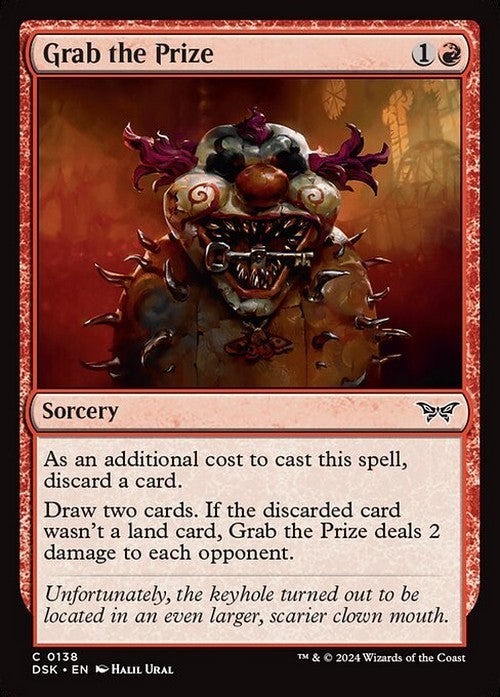 Grab the Prize ~ Duskmourn [ NM ] [ Magic MTG ]