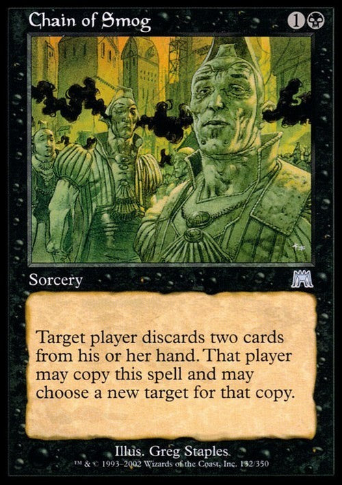 Chain of Smog ~ Onslaught [ EX ] [ Magic MTG ]
