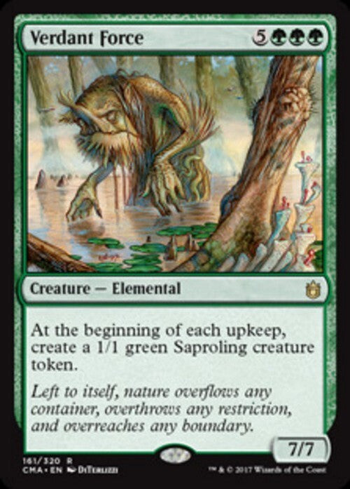 Verdant Force ~ Commander Anthology 1 [ EX ] [ Magic MTG ]