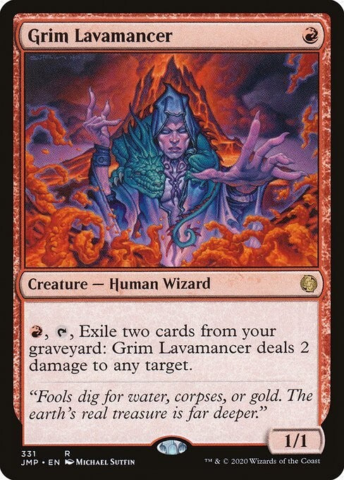 Grim Lavamancer ~ Jumpstart 2021 [ NM ] [ Magic MTG ]