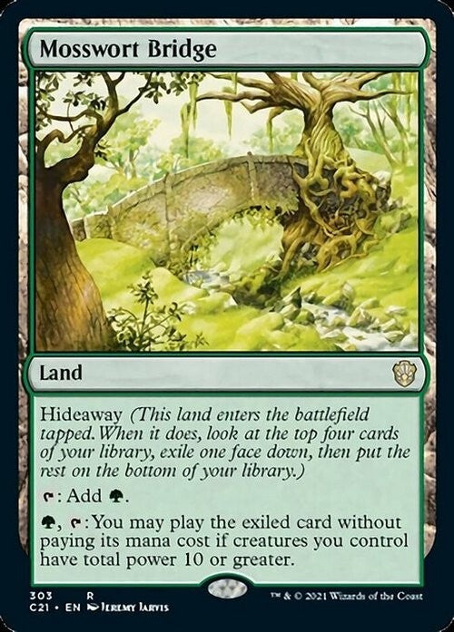 Mosswort Bridge ~ Commander: Strixhaven [ NM ] [ Magic MTG ]