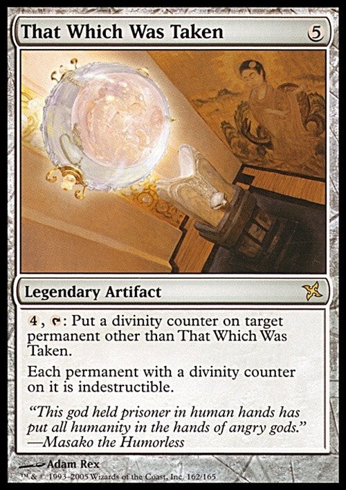 That Which Was Taken ~ Betrayers of Kamigawa [ EX ] [ Magic MTG ]