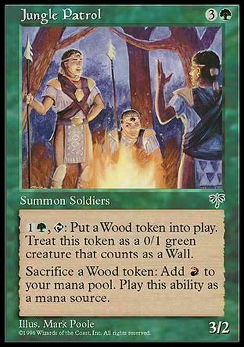 Jungle Patrol ~ Mirage [ EX+ ] [ Magic MTG ]