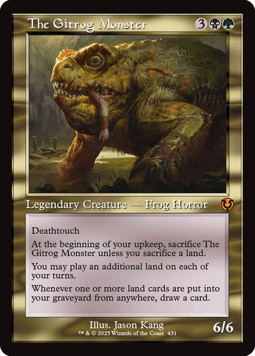 RETRO The Gitrog Monster ~ Innistrad Remastered [ NM ] [ Magic MTG ]