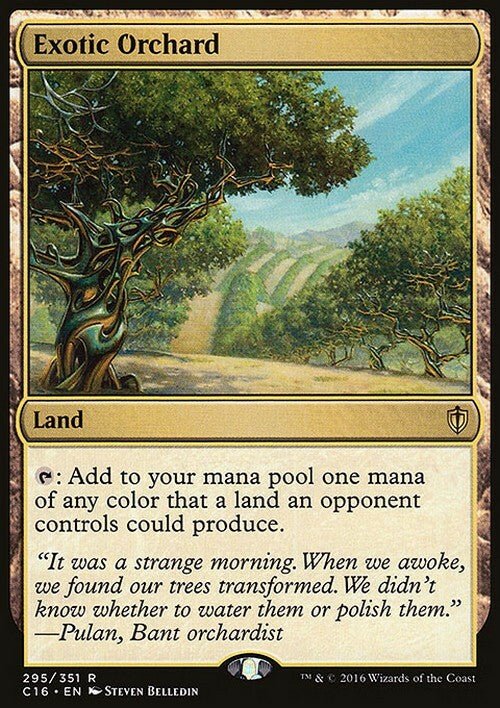Exotic Orchard ~ Commander 2016 [ NM ] [ Magic MTG ]