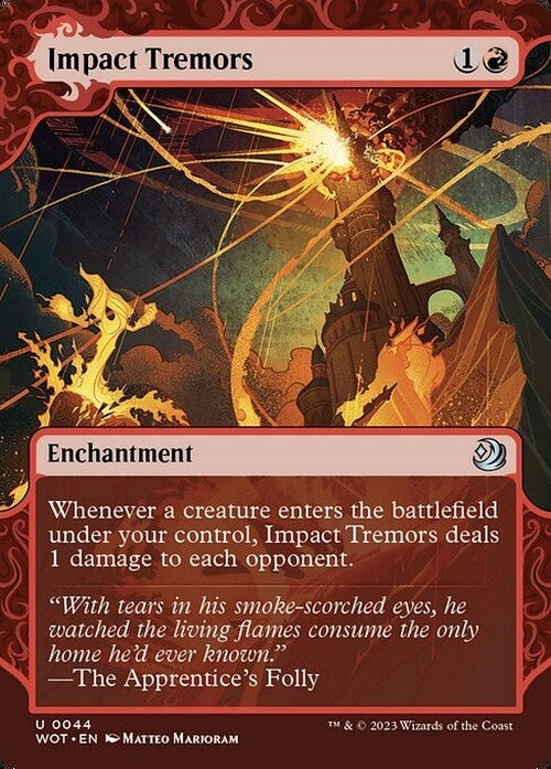 Impact Tremors ~ Wilds of Eldraine: Enchanting Tales [ NM ] [ MTG ]