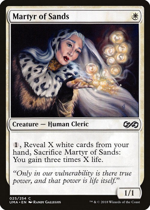 Martyr of Sands ~ Ultimate Masters [ EX ] [ Magic MTG ]
