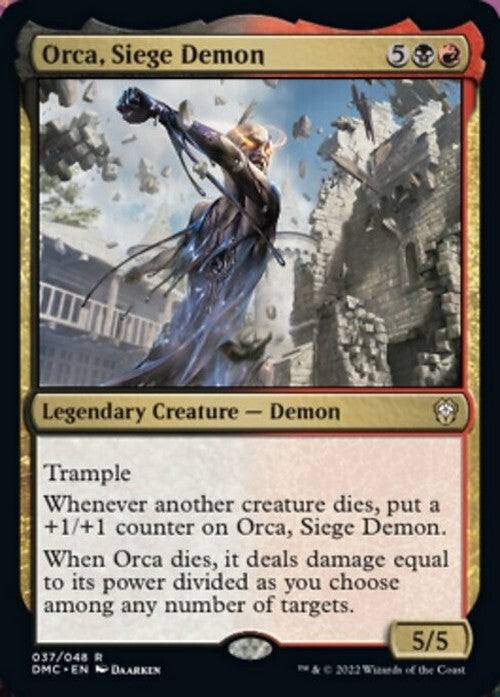 Orca, Siege Demon ~ Commander: Dominaria United [ NM ] [ Magic MTG ]