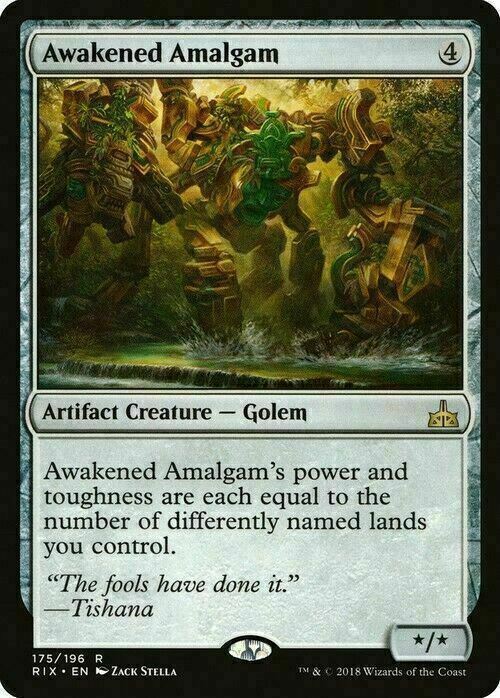 Awakened Amalgam ~ Rivals of Ixalan [ NM ] [ Magic MTG ]
