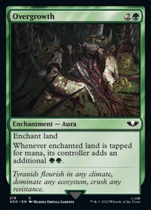 Overgrowth ~ Commander: Warhammer 40,000 [ NM ] [ Magic MTG ]