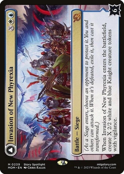 Invasion of New Phyrexia / Teferi~ March of the Machine [ NM ] [ Magic MTG ]