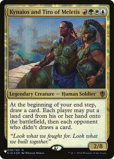 Kynaios and Tiro of Meletis ~ The List [ NM ] [ Magic MTG ]