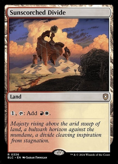 Sunscorched Divide ~ Commander: Bloomburrow [ NM ] [ Magic MTG ]
