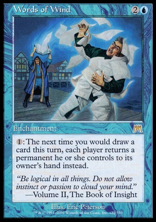 Words of Wind ~ Onslaught [ EX ] [ Magic MTG ]