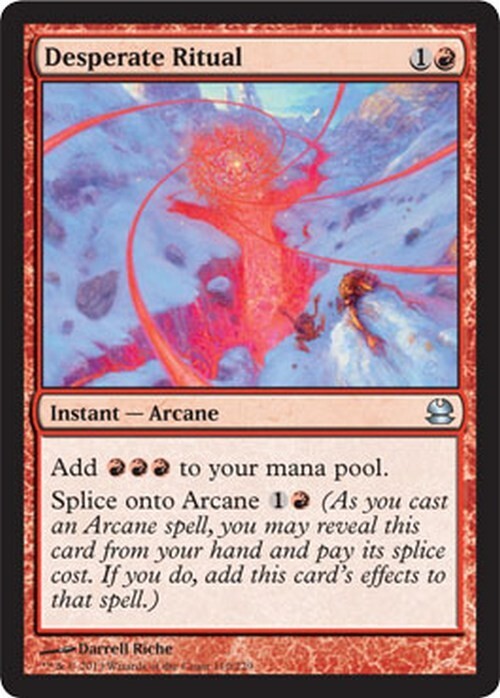 Desperate Ritual ~ Modern Masters 2013 [ EX ] [ Magic MTG ]