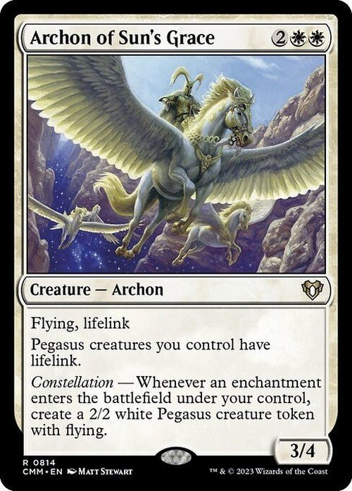 Archon of Sun's Grace ~ Commander Masters [ NM ] [ Magic MTG ]