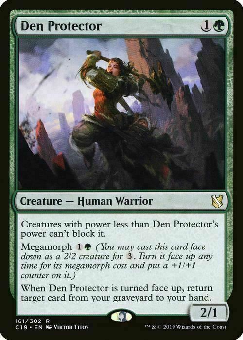 Den Protector ~ Commander 2019 [ EX ] [ Magic MTG ]