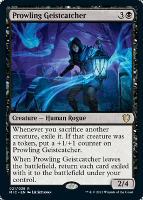 Prowling Geistcatcher ~ Commander: Midnight Hunt [ NM ] [ MTG ]