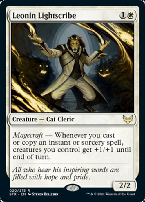 Leonin Lightscribe ~ Strixhaven [ NM ] [ MTG ]