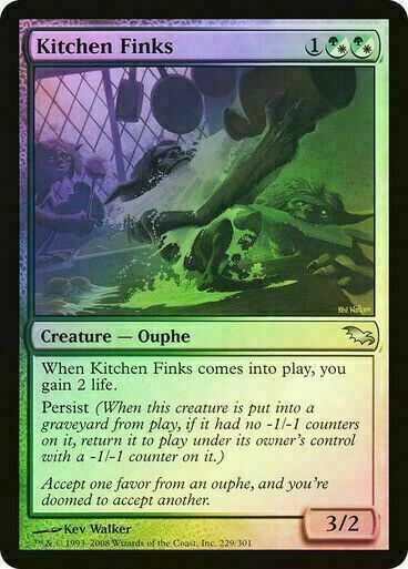 FOIL Kitchen Finks ~ Shadowmoor [ EX ] [ Magic MTG ]