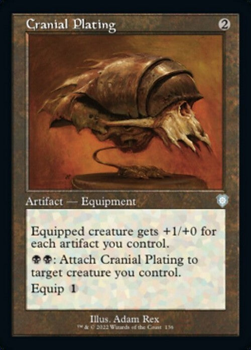 Cranial Plating ~ Commander: The Brothers' War [ NM ] [ Magic MTG ]