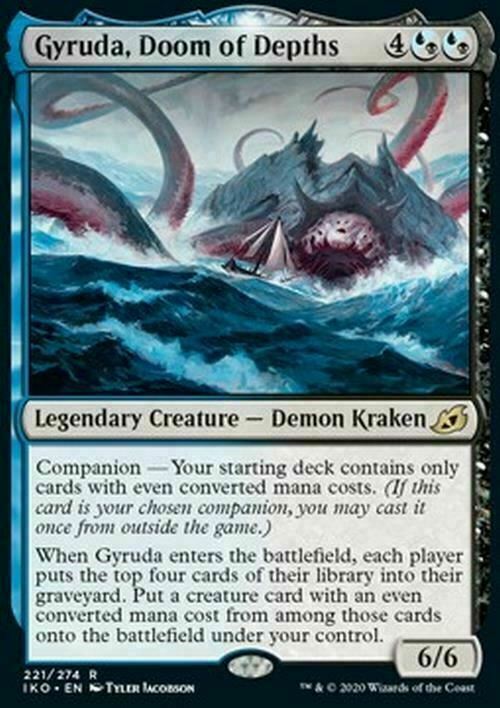 Gyruda, Doom of Depths ~ Ikoria: Lair of Behemoths [ NM ] [ Magic MTG ]