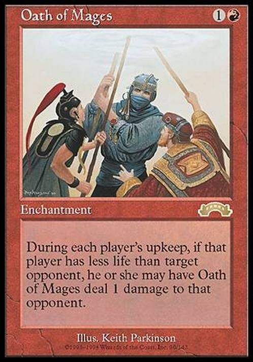 Oath of Mages ~ Exodus [ EX ] [ Magic MTG ]