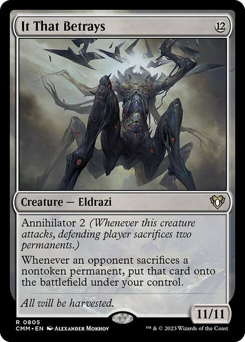 It That Betrays ~ Commander Masters [ NM ] [ Magic MTG ]