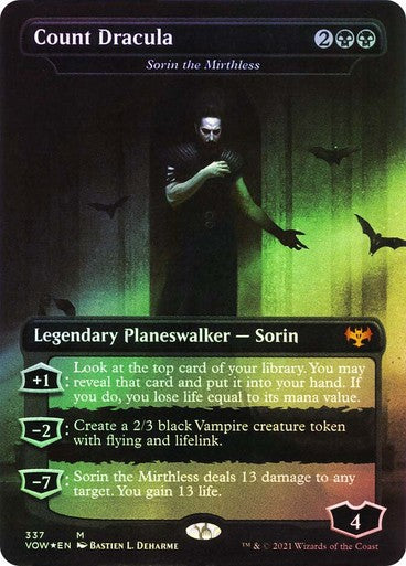FOIL Count Dracula (Sorin the Mirthless) ~ Crimson Vow [ NM ] [ Magic MTG ]