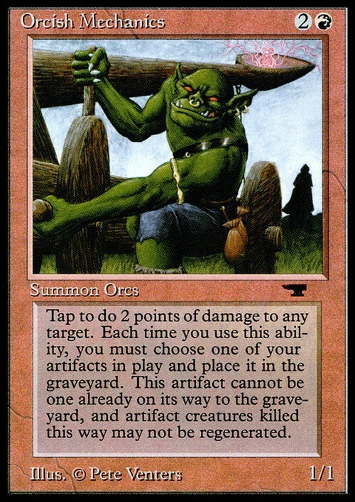 Orcish Mechanics ~ Antiquities [ EX ] [ Magic MTG ]