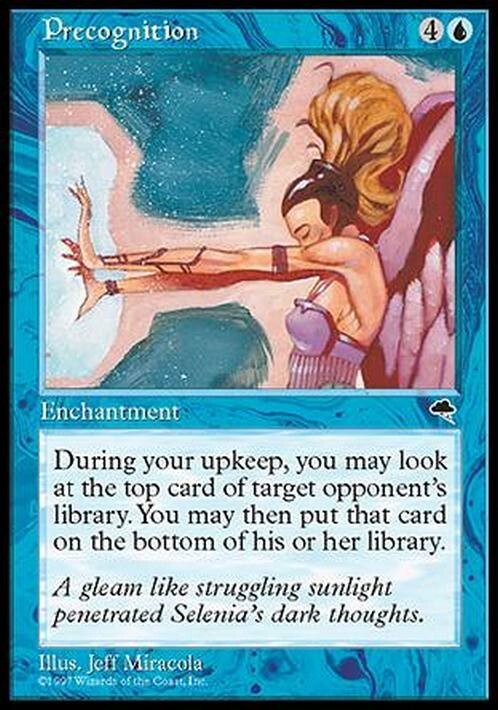 Precognition ~ Tempest [ EX ] [ Magic MTG ]