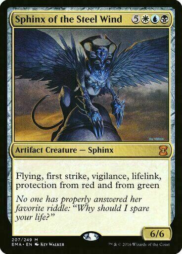 Sphinx of the Steel Wind ~ Eternal Masters [ EX ] [ Magic MTG ]