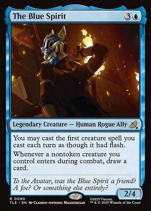 The Blue Spirit ~ Avatar: The Last Airbender [ NM ] [ Magic MTG ]