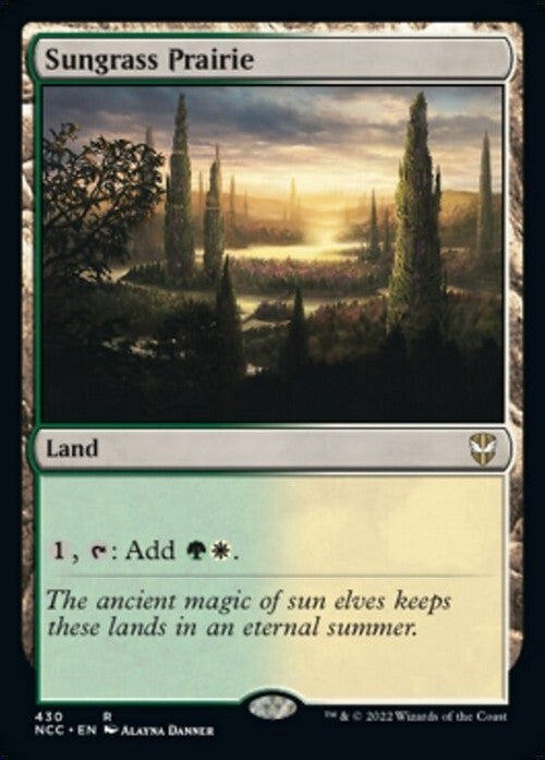 Sungrass Prairie ~ Commander: Streets of New Capenna [ NM ] [ Magic MTG ]