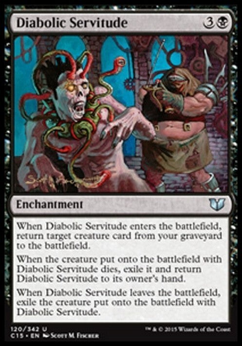 Diabolic Servitude ~ Commander 2015 [ EX ] [ Magic MTG ]