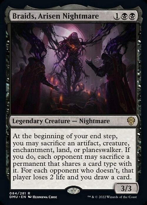 Braids, Arisen Nightmare ~ Dominaria United [ NM ] [ Magic MTG ]