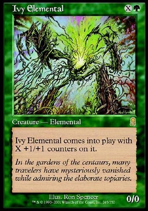 Ivy Elemental ~ Odyssey [ EX ] [ Magic MTG ]