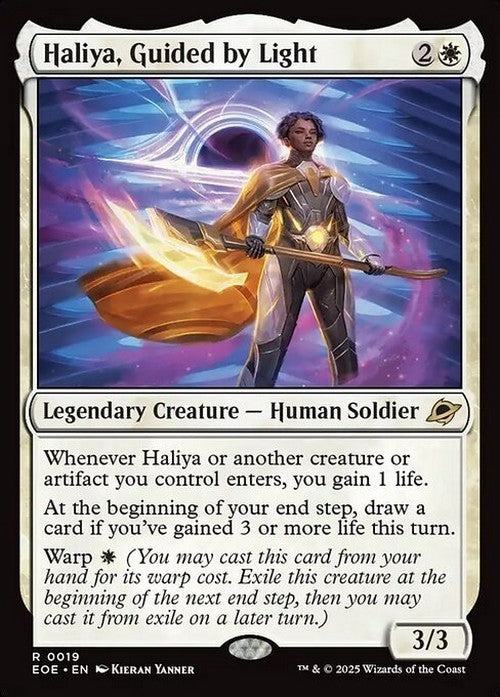 Haliya, Guided by Light ~ Edge of Eternities [ NM ] [ Magic MTG ]