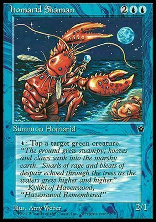 Homarid Shaman ~ Fallen Empires [ EX ] [ Magic MTG ]