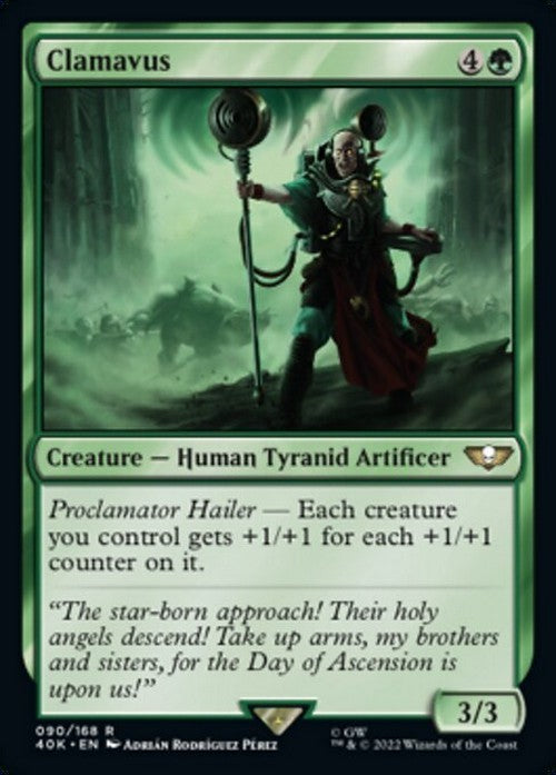 Clamavus ~ Commander: Warhammer 40,000 [ NM ] [ Magic MTG ]