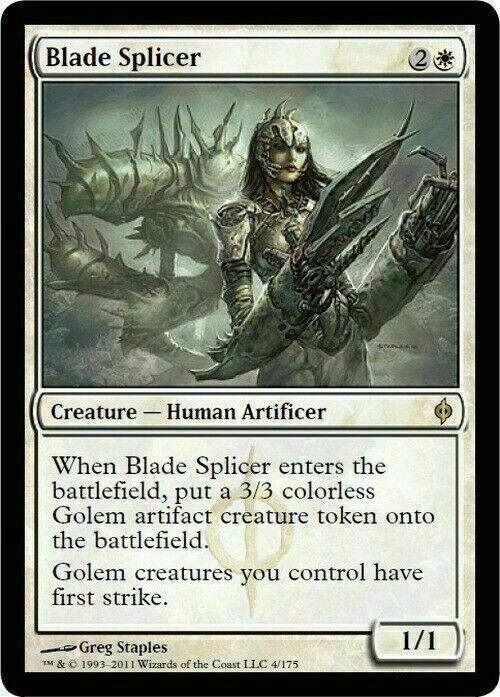 Blade Splicer ~ New Phyrexia [ EX ] [ Magic MTG ]