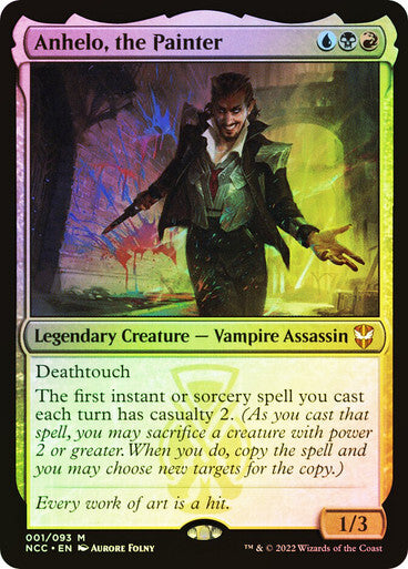 FOIL Anhelo, the Painter ~ Commander: Streets of New Capenna [ NM ] [ MTG ]